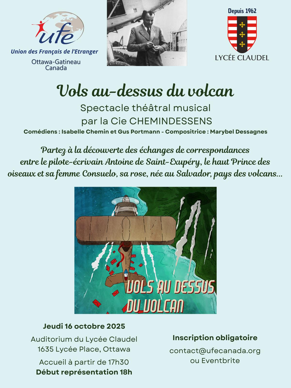 Vols au-dessus du volcan